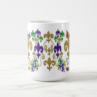 Fleur de lis coffee mug