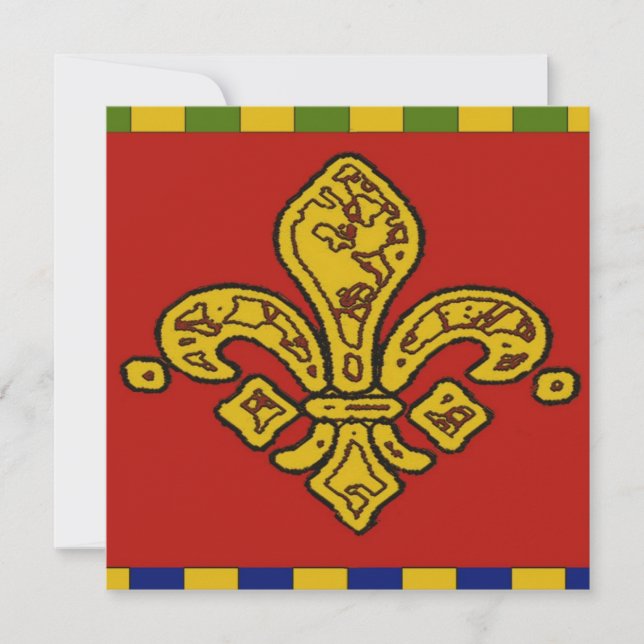 Fleur De Lis Français (Devant)