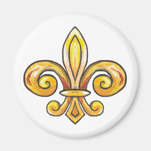 Fleur de Lis Magnet