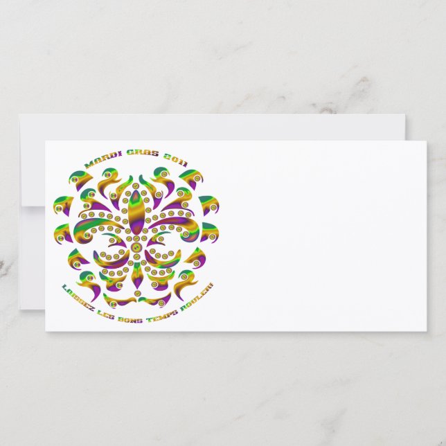 fleur de lis Mardi-Gras 2011 V-2 (Devant)