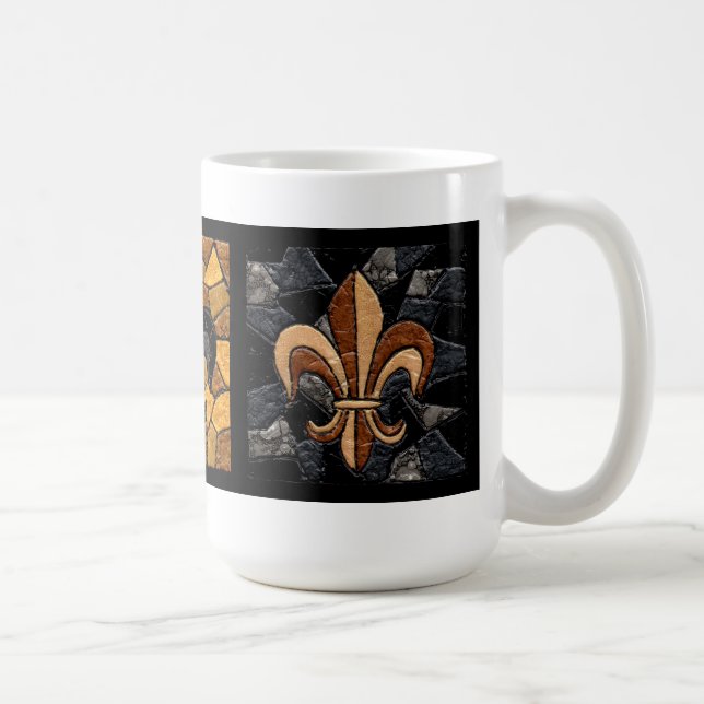 Fleur de Lis Mug (Droite)