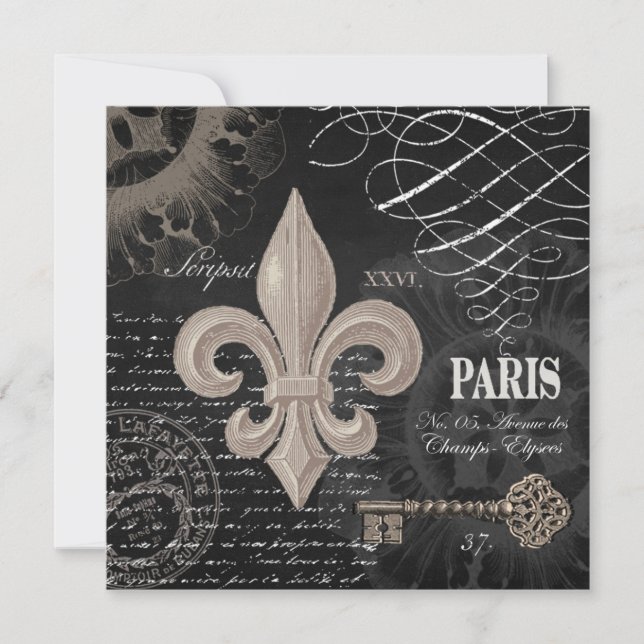 fleur de lis vintage (Devant)