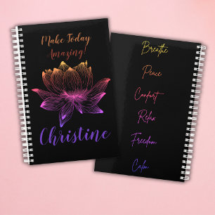 Fleur de Lotus colorée Yoga Méditation Amateurs
