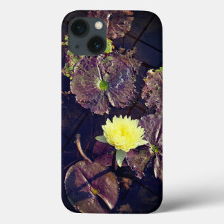fleur de lotus en automne iPhone / coque ipad