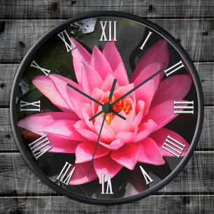 Fleur de Lotus, Méditation, Horloge Florale