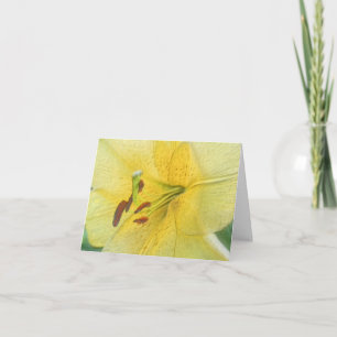 Fleur de lys jaune personnalisée