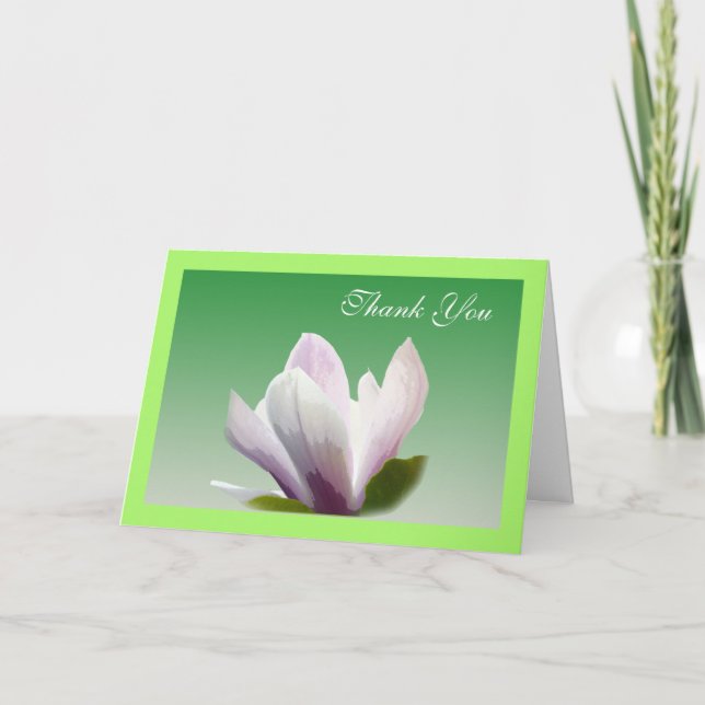 fleur de magnolia de printemps merci (Devant)