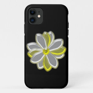 Fleur de marguerite brillante iPhone 5 Coque