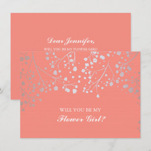 Fleur de Mariage Corail Baby's Breath Invitation p