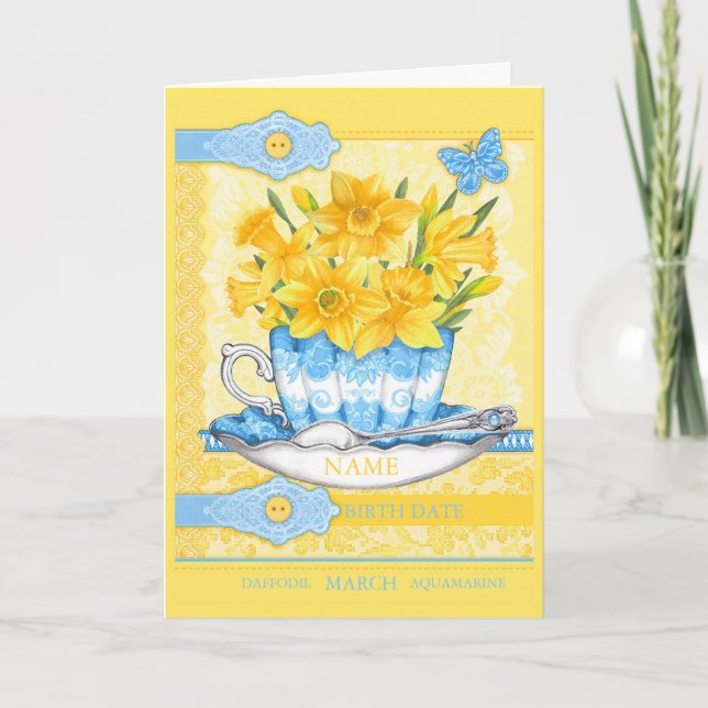 Fleur de naissance et Gem mars Carte de jeu (Devant)