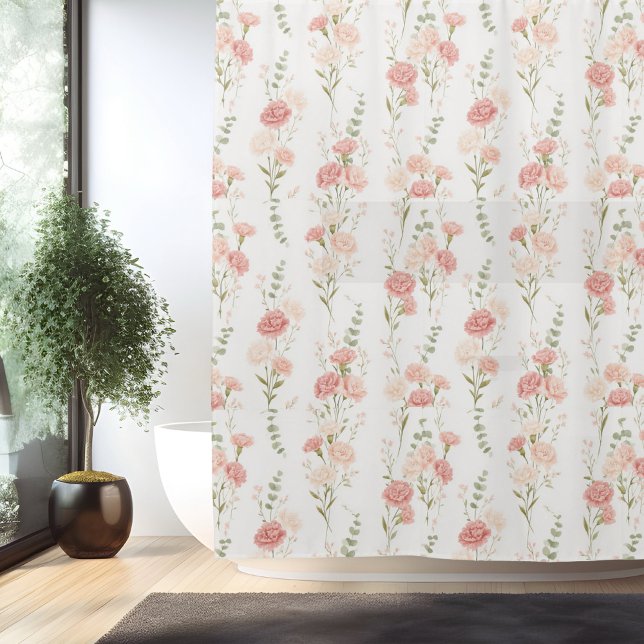 Fleur de Naissance Rideau de Douche Œillet Jan Car (Créateur téléchargé)