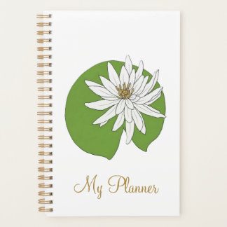 FLEUR DE NÉNUPHAR MON PLANNER