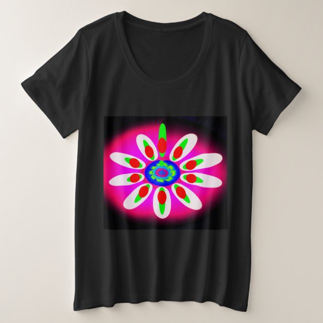 Fleur de Noël tendance florale (Design devant)