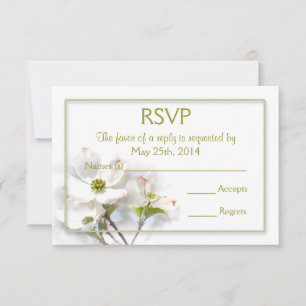 FLEUR DE POMMIER - COLLECTION MARIAGE - CARTES RSV