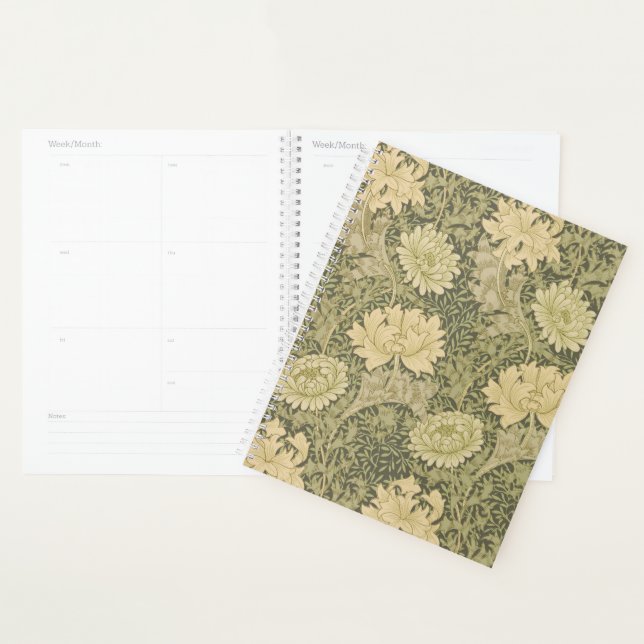 Fleur de Sauge Chrysanthème de William Morris (Devant avec enveloppe)