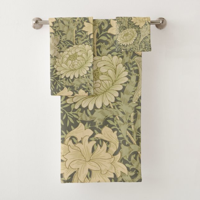 Fleur de Sauge Chrysanthème de William Morris (En situation)