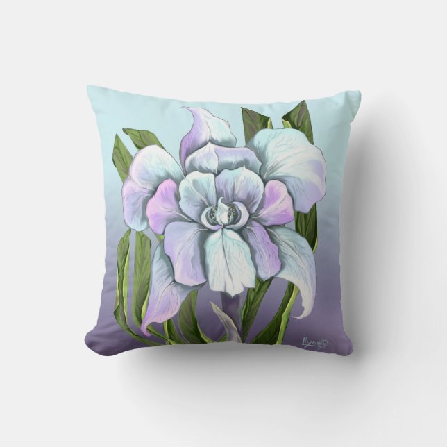 Fleur de Smeraldo Lancer Oreiller (Recto)