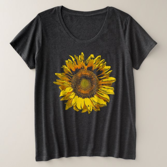 Fleur de soleil brillante et glorieuse (Design devant)