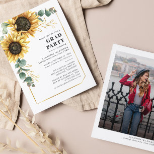 Fleur de soleil florale Eucalyptus 2025 Graduation