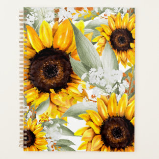 Fleur de tournesol Jaune Floral Rustique Automne F
