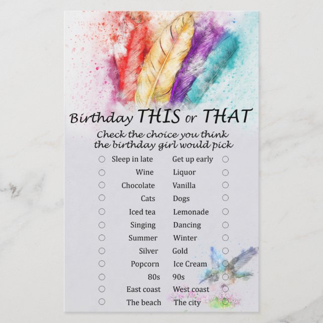 Fleur de Tribal Anniversaire ce ou ce jeu (Devant)