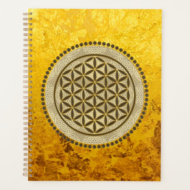 FLEUR DE VIE - Art Symbolique de Géométrie Sacrée  (Devant)