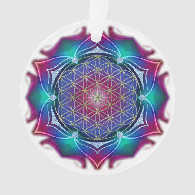 Fleur de vie / Blume des Lebens - Mandala IV (devant)