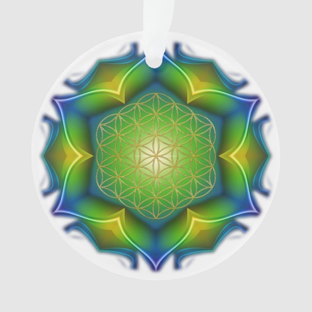 Fleur de vie / Blume des Lebens - Mandala V (devant)