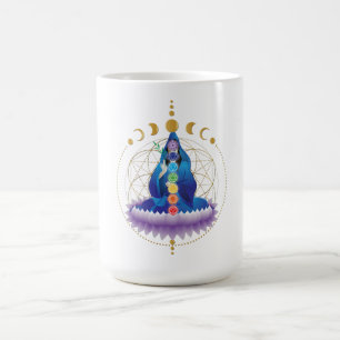Fleur de vie chakra déesse v2 classique mug