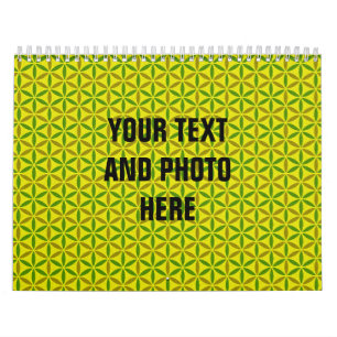 Fleur de vie du calendrier - motif du timbre - BG 