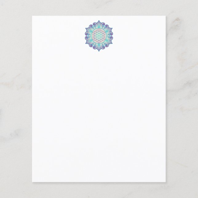 Fleur De Vie - Indien Mandala 2 (Devant)