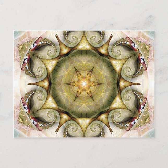 Fleur de vie Mandala 19 Cartes (Devant)