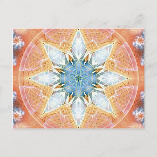 Fleur de vie Mandala 3 Cartes (Devant)