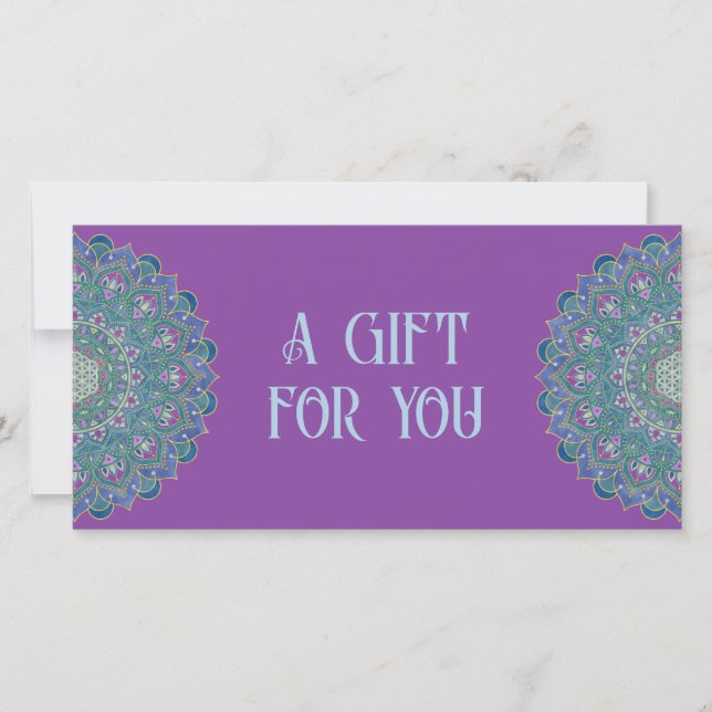 Fleur De Vie - Mandala India Style 1 (Devant)