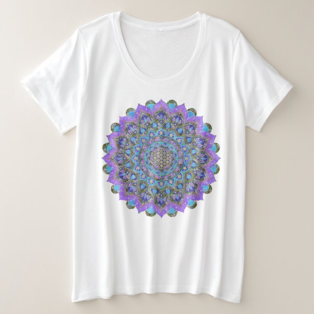 Fleur De Vie - Mandala India Style 2 (Design devant)