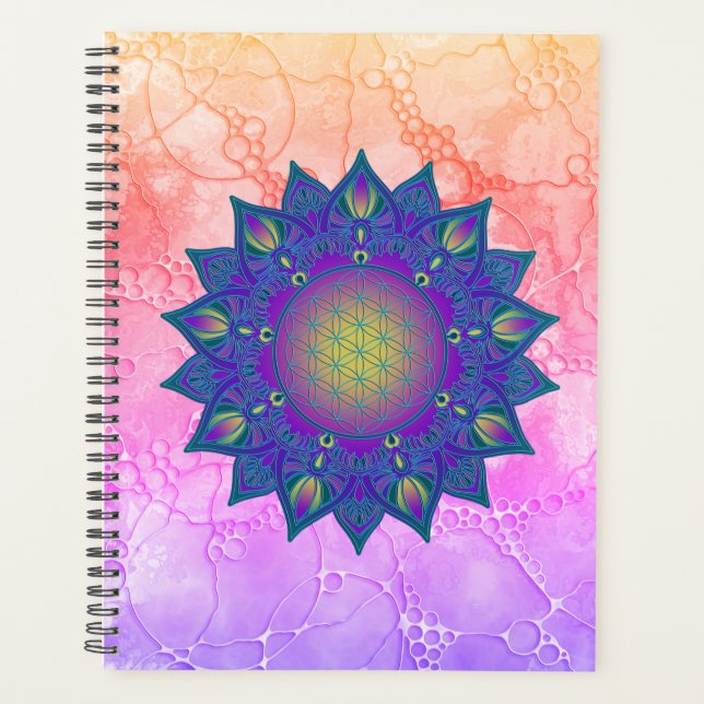 Fleur de Vie - Mandala Indien 3 (Devant)