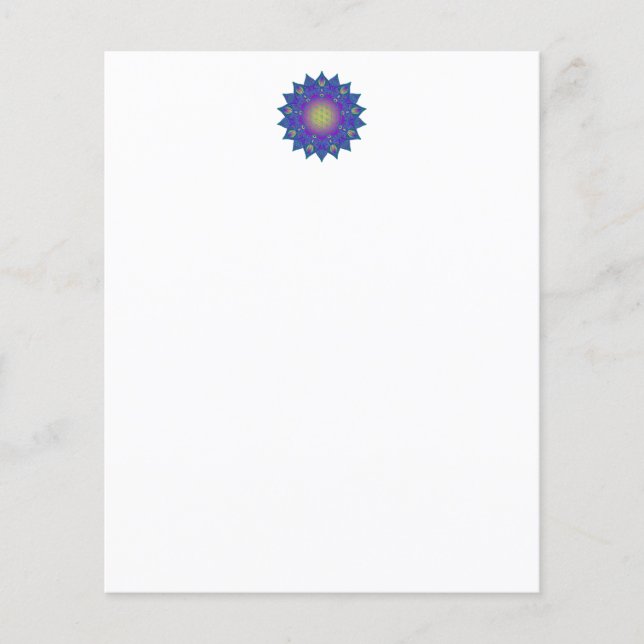 Fleur De Vie - Mandala Indien 3 (Devant)