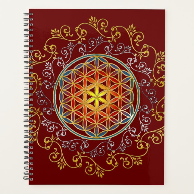 Fleur de Vie - Ornements Vintage Mandala 1 (Devant)