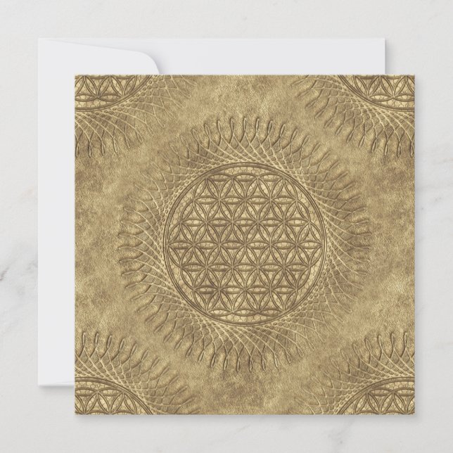 Fleur de vie - soleil - motif continu 4 (Devant)