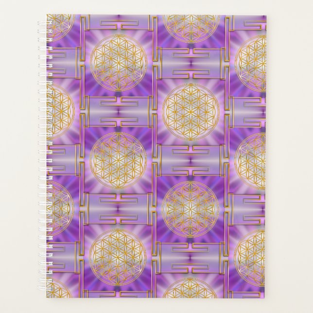 FLEUR DE VIE - Yantra motif sans fin (Devant)