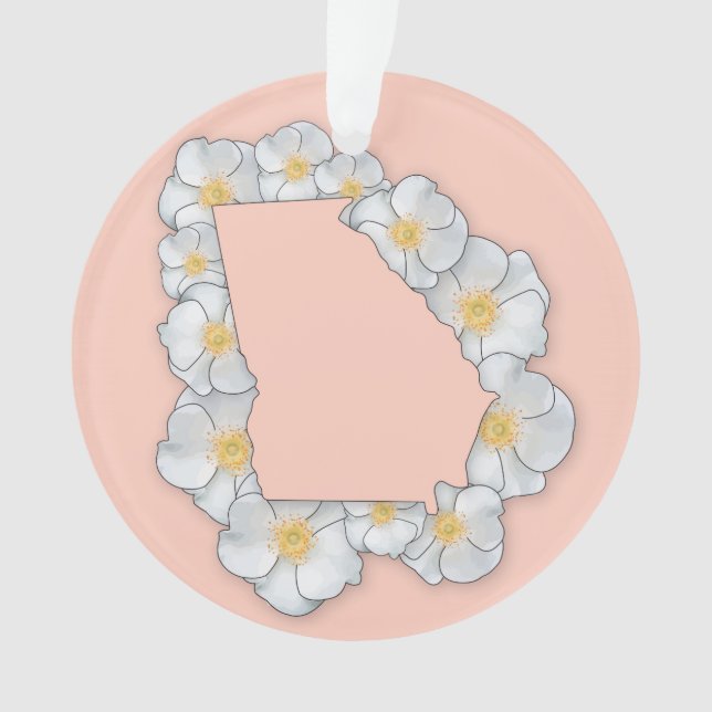 Fleur d'État de Géorgie (devant)