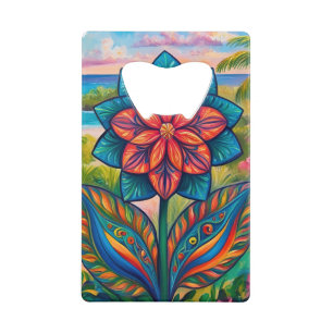 Fleur d'Imaginaire tropicale vibrante au paradis
