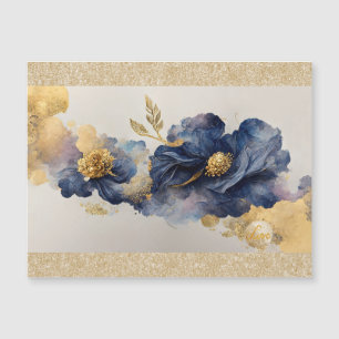 Fleur d'or élégant