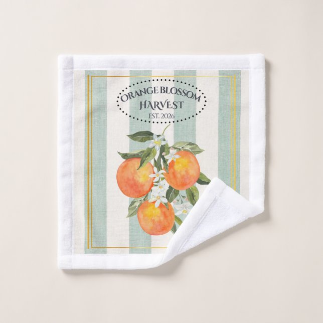 Fleur d'Oranger - Label Citrus Méditerranéen (Gant de toilette)