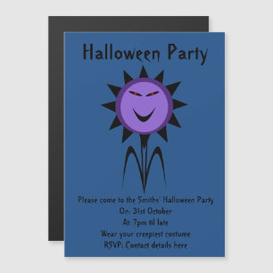 Fleur du mal Kawaii Goth Invitations du parti Hall