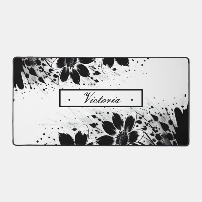 Fleur éclatée d'encre (Recto)