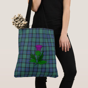 Fleur écossaise Clan Tartan Sac fourre-tout
