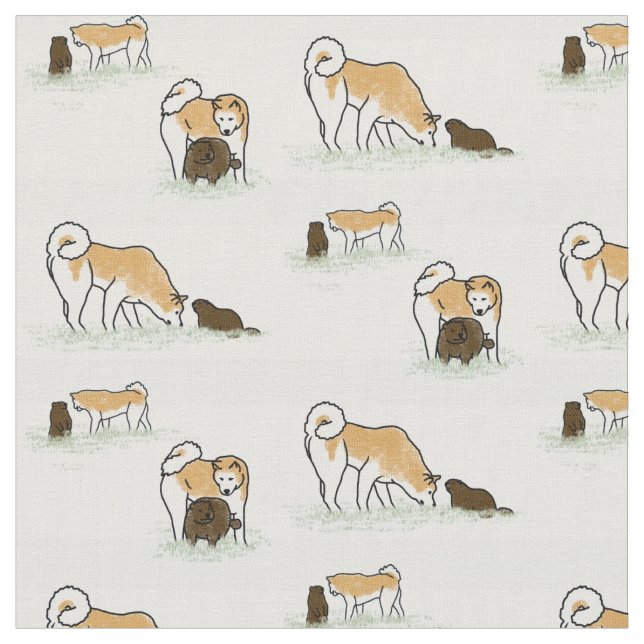 Fleur et le tissu de groundhog (Fermer)