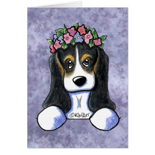 Fleur fille Basset Hound