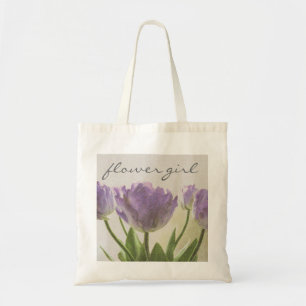 Fleur fille sac fourre-tout avec tulipe mariage vi